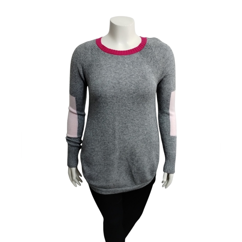 Anthropologie Womens Rebekah Viscose Tunic Color Block Sweater size S Grungecore - Picture 1 of 12
